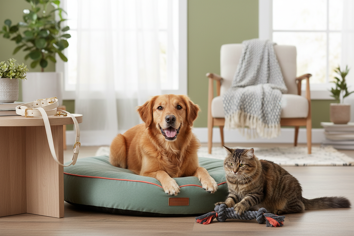 Virexocart pet accessories lifestyle poster